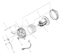 Page A Diagram and Parts List for 030201-0  Briggs and Stratton Generator